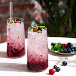Cassis Bramble Mocktail