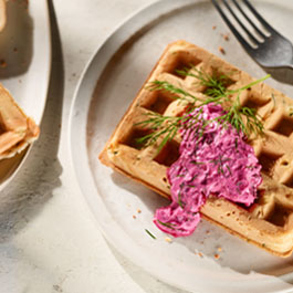 Zucchini-Feta-Waffeln