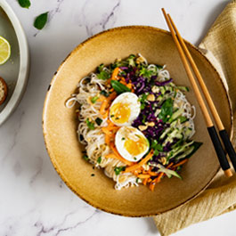 Rice noodle bowl