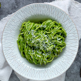 Pasta with Avocado Pesto