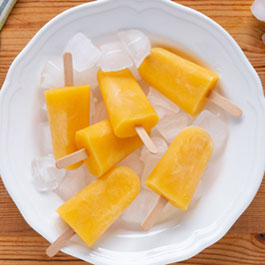 Mango popsicles