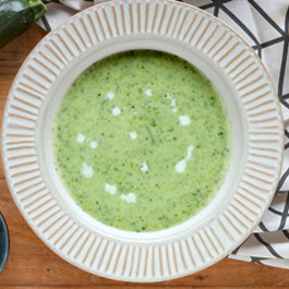 Courgette soup