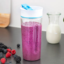 Wild berries protein smoothie