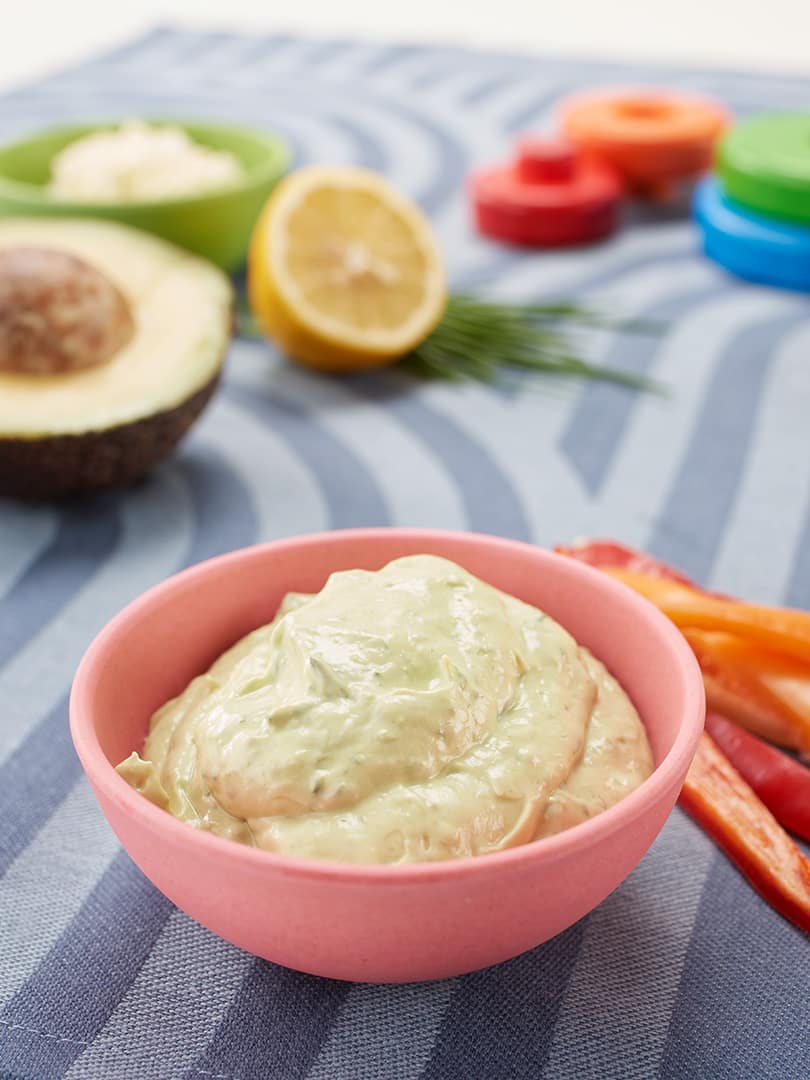 Avocado and chive spread