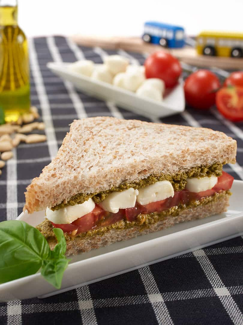 Caprese sandwich