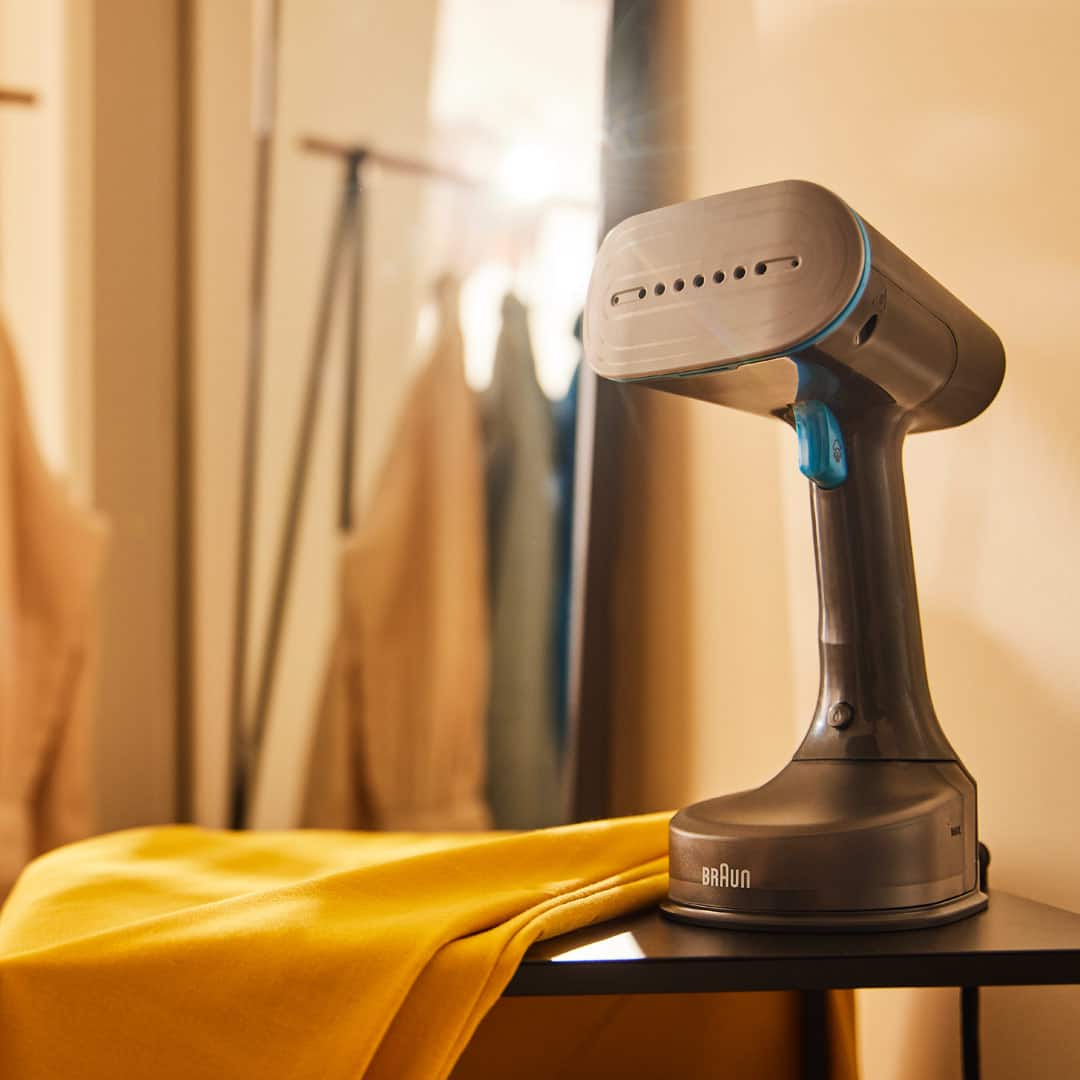 Braun’s new QuickStyle 5 Garment steamer