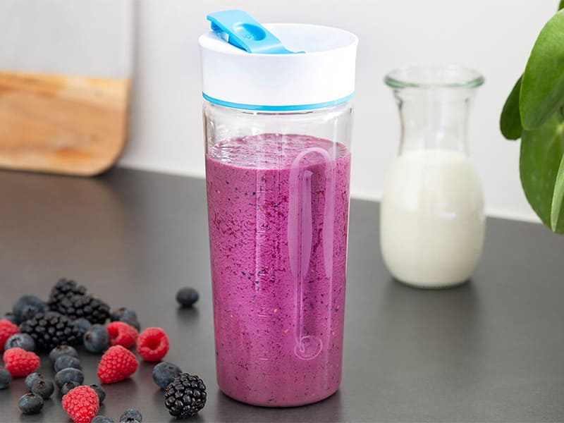 Braun Recipe – Wild berries protein smoothie