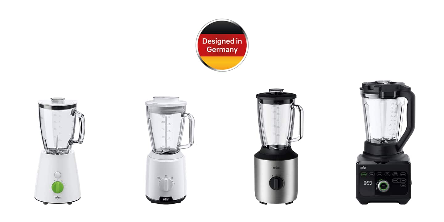 Braun Jug blender range - Designed in Germany