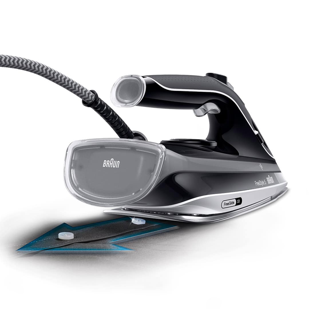 Braun FreeStyle 5 steam iron with FreeGlide 3D Technology