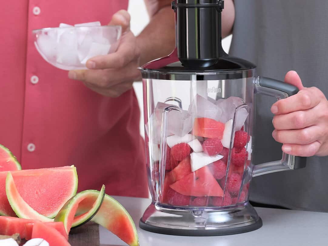 Braun Hand blender accessories MQ 40 Blender crushes nearly everything.