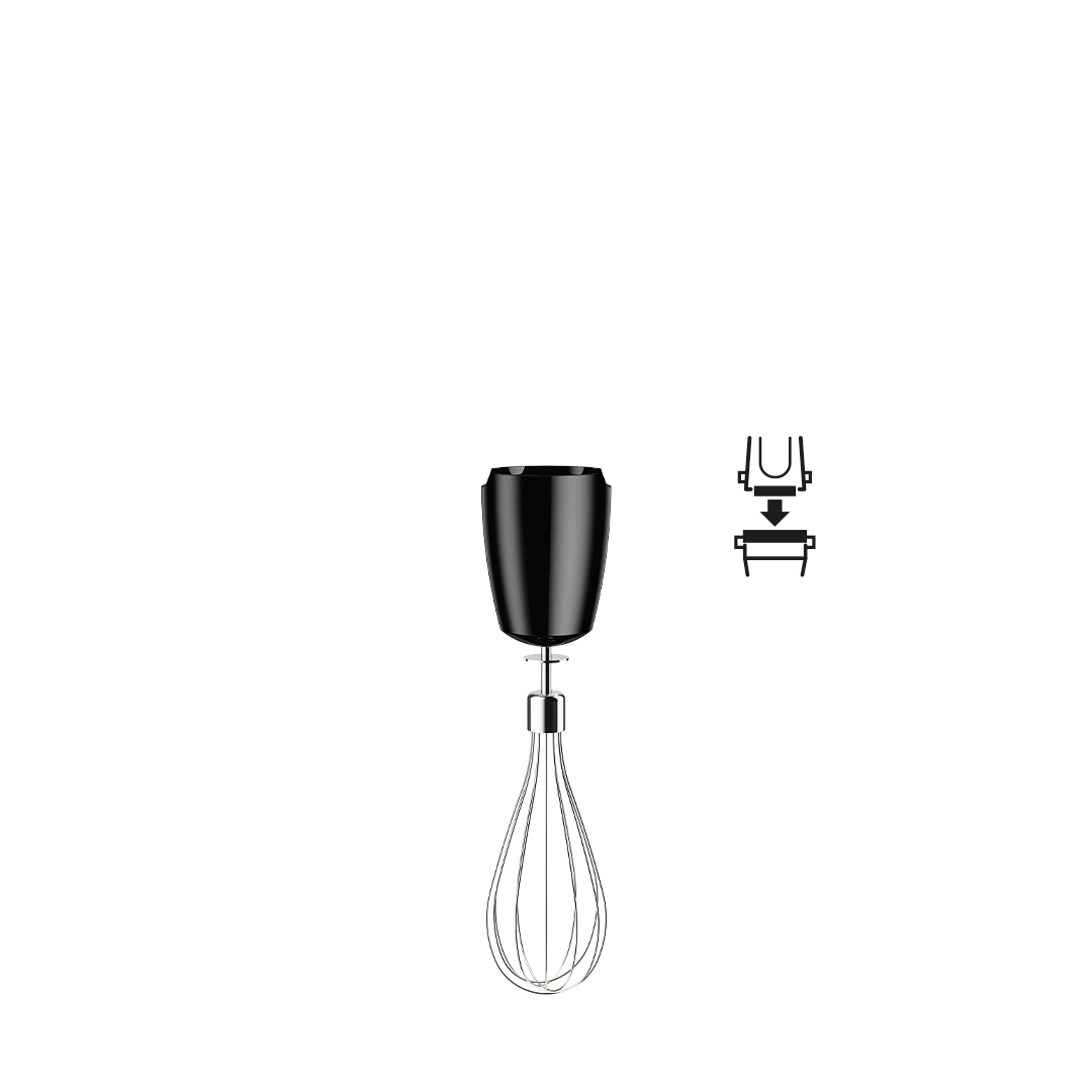 Braun MQS 050 Whisk accesory Black