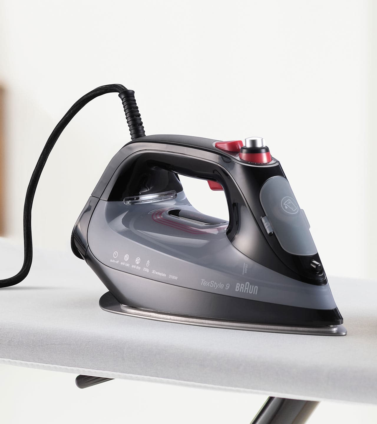 Braun Steam Irons designed in Germany.