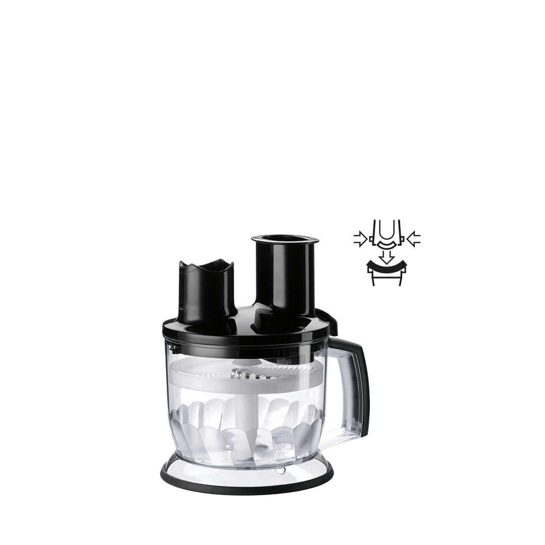 Braun MQ 70 Food-processor accessory black with wave cut