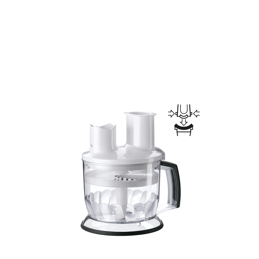 Braun MQ 70 Food-processor accessory white with wave cut