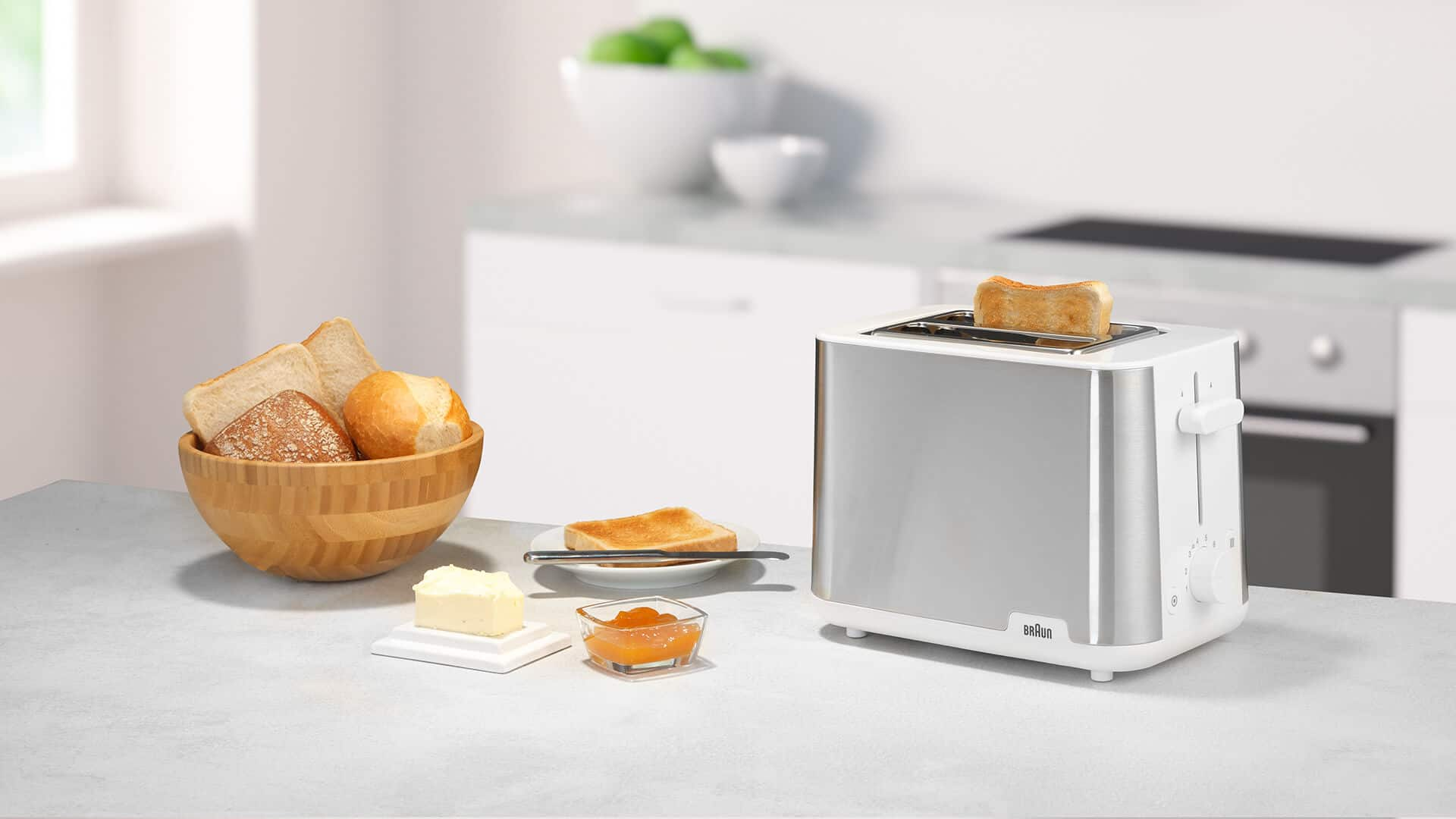 Braun PurShine Toaster lifestyle