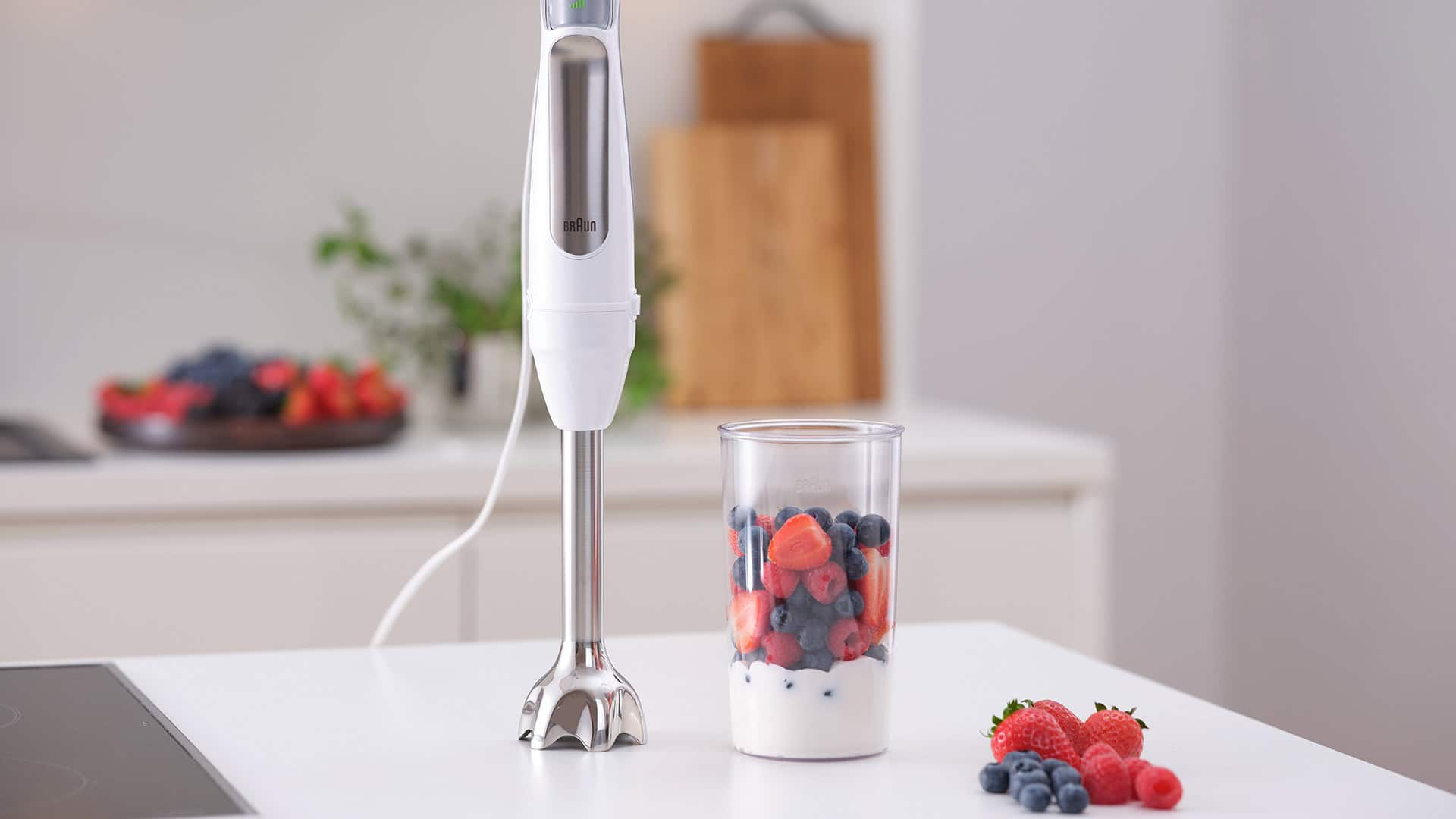 Braun MultiQuick 7 Hand blender in use