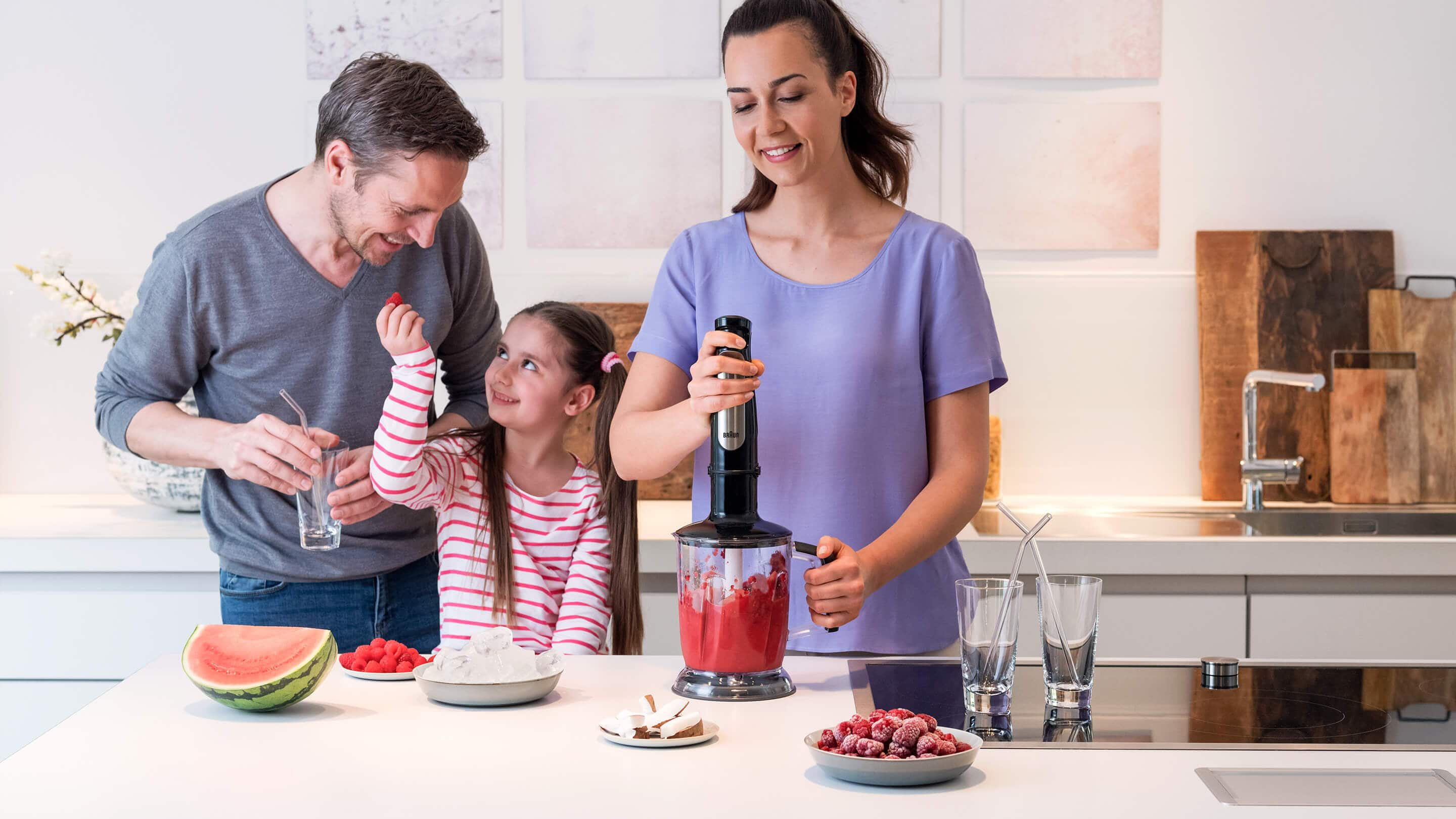 Braun MultiQuick 7 Hand blender in use