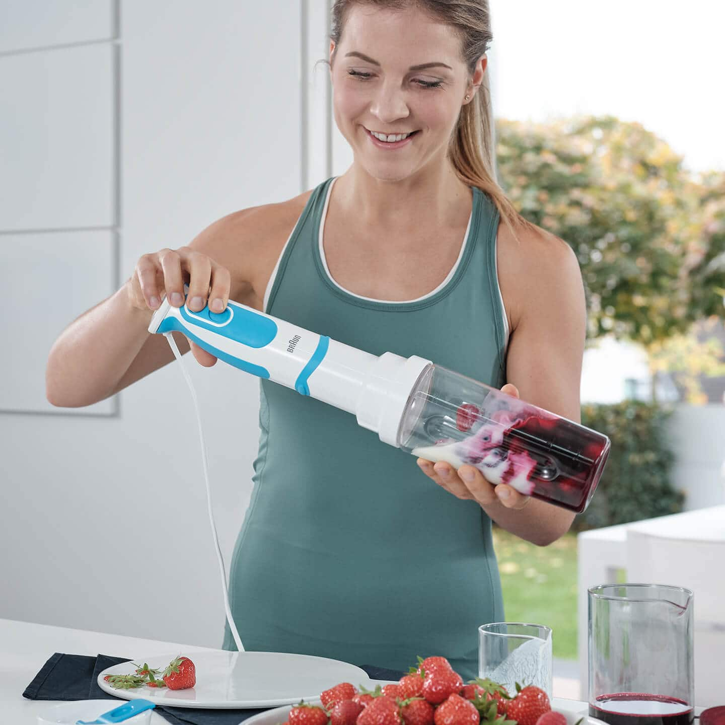 Braun MultiQuick 5 Vario Fit Hand blender for finest smoothie results