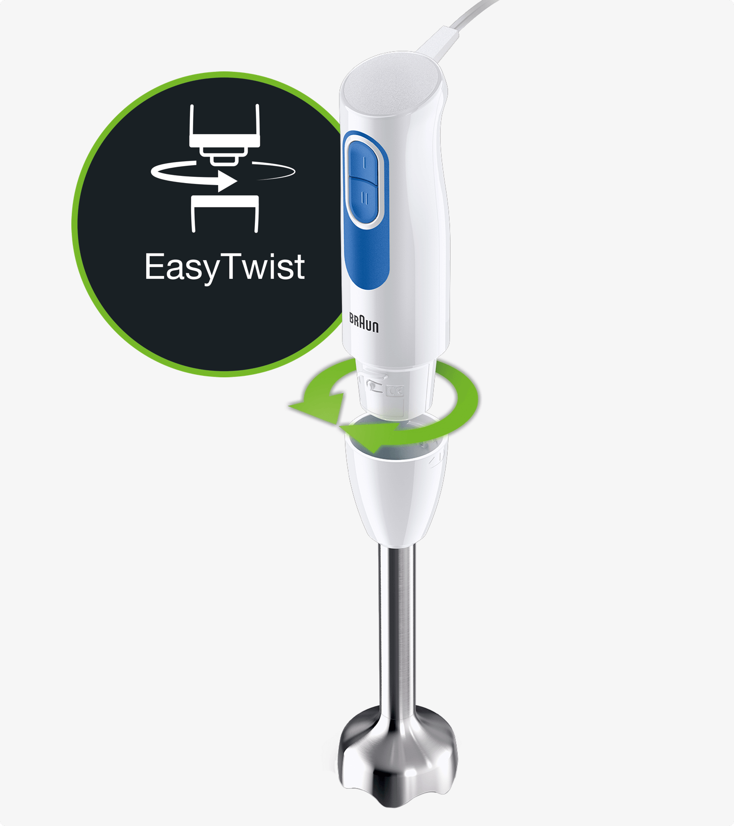 Braun MultiQuick 2 Hand blender with easyTwist System