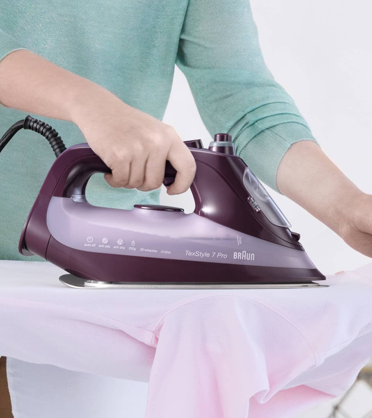 Braun TexStyle 7 Pro steam iron – more powerful