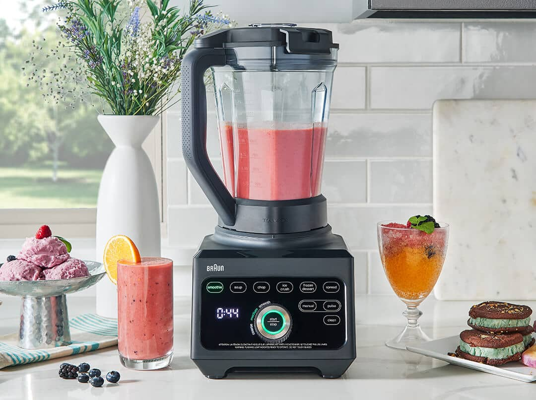 Braun PowerBlend 9 with up to 45,000 rpm motor speed