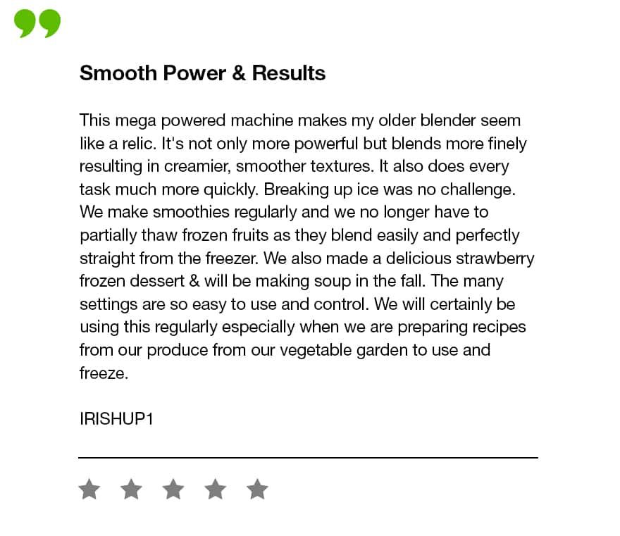 Braun TriForce PowerBlender Review