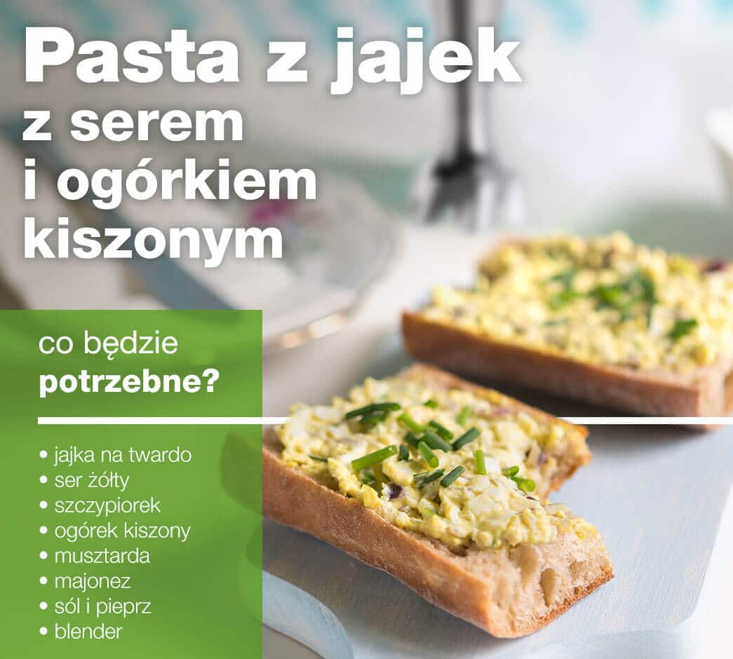 pasta z jajek - wielkanocne zero waste